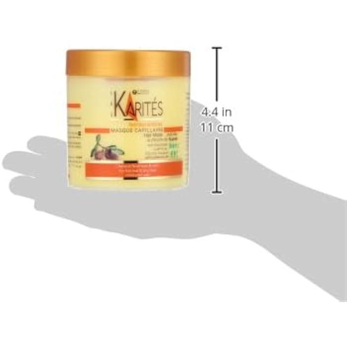 Les Karites Hair Mask with Shea Butter (500ml) - Image 3